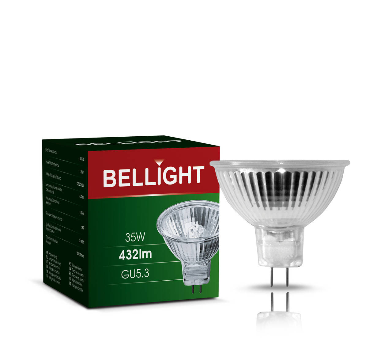 

Лампа галогенная MR16 230V 35W clear