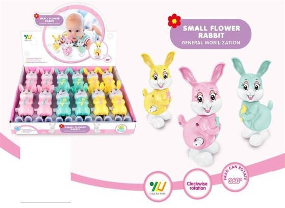 

Заводная игрушка зайченок