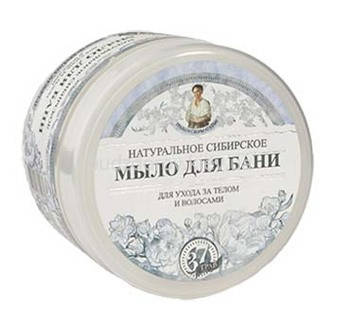 

Мыло Белое Агафьи для бани, 500мл, Травы и сборы Агафьи