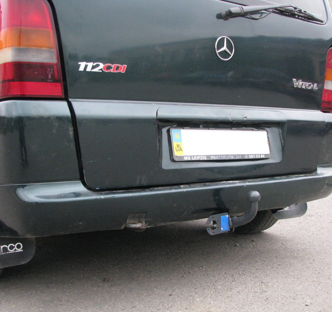 

Фаркоп на Mercedes Vito w638 (1996-2003) Мерседес Вито