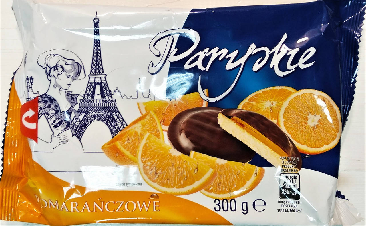 

Печенье Paryжie Pomaranczowe 300 g