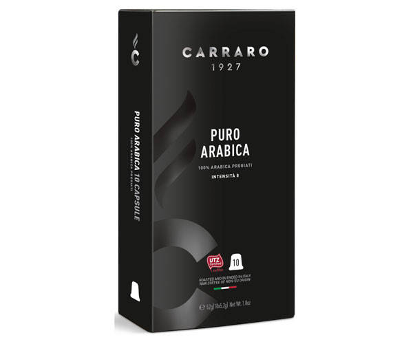 

Кофе в капсулах Carraro Puro Arabica Nespresso 10 шт