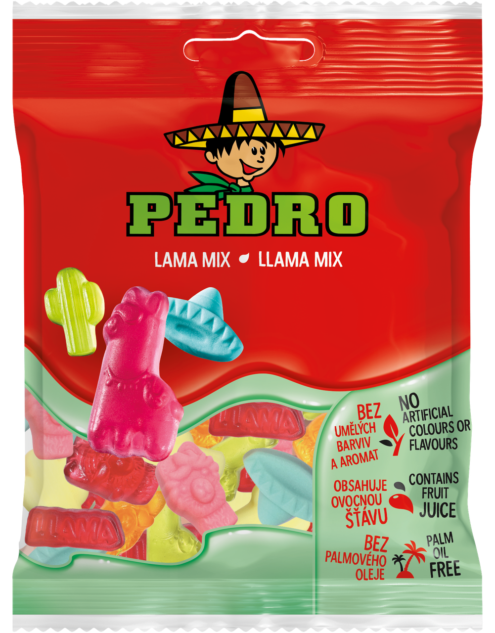 

Жевательные конфеты Лама PEDRO 80г, (20шт/ящ)