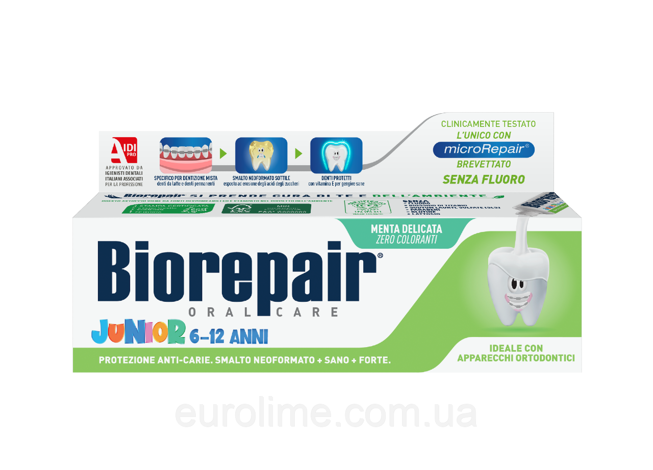 

Детская зубная паста Biorepair Junior 75 мл