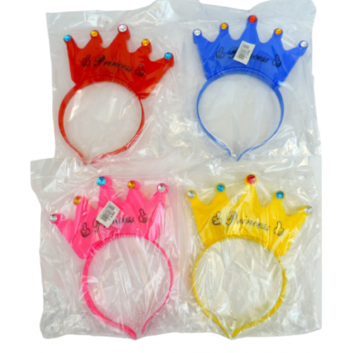 

Обруч детский светящаяся корона 1326