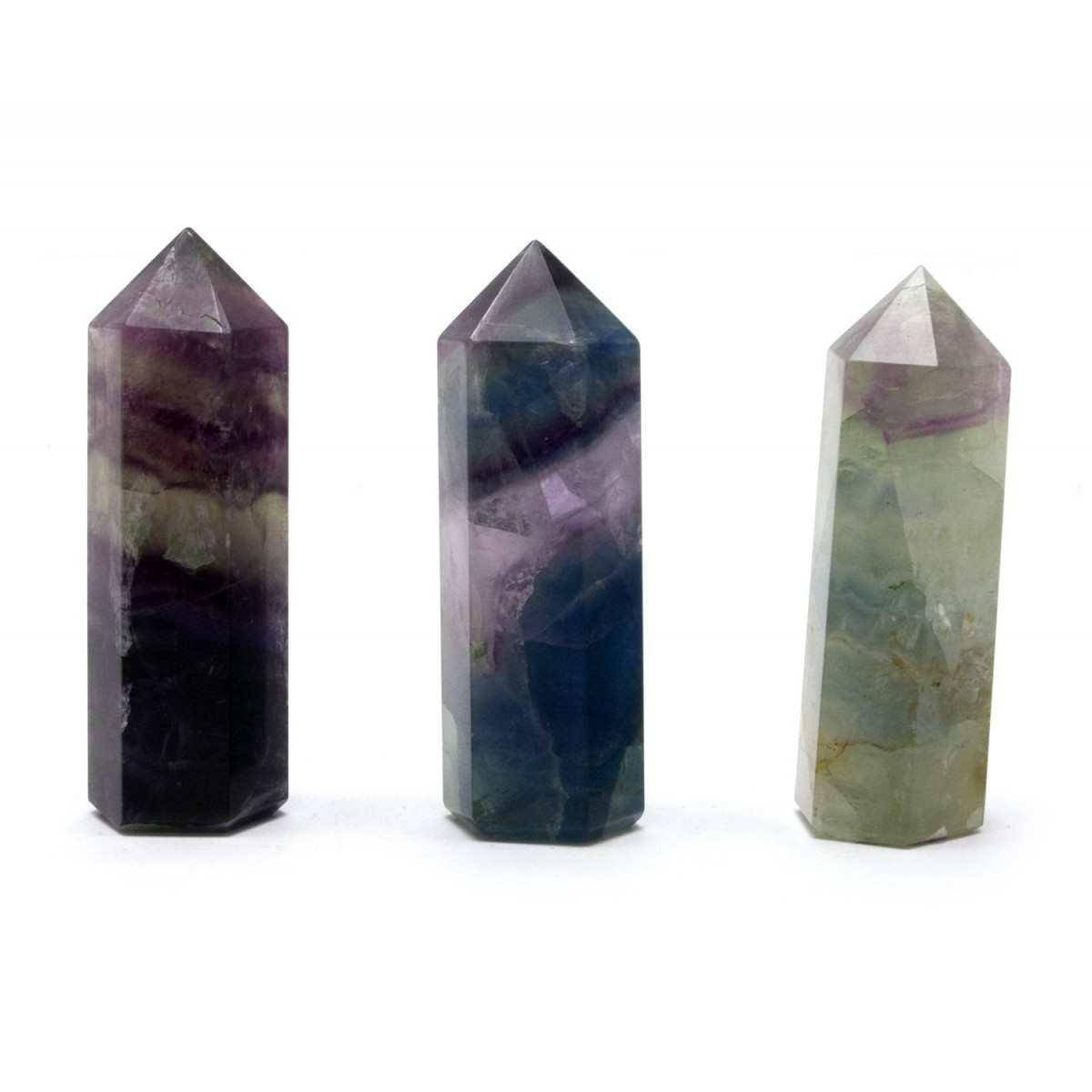 

Кристалл флюорита (7х2,5х2,5 см)