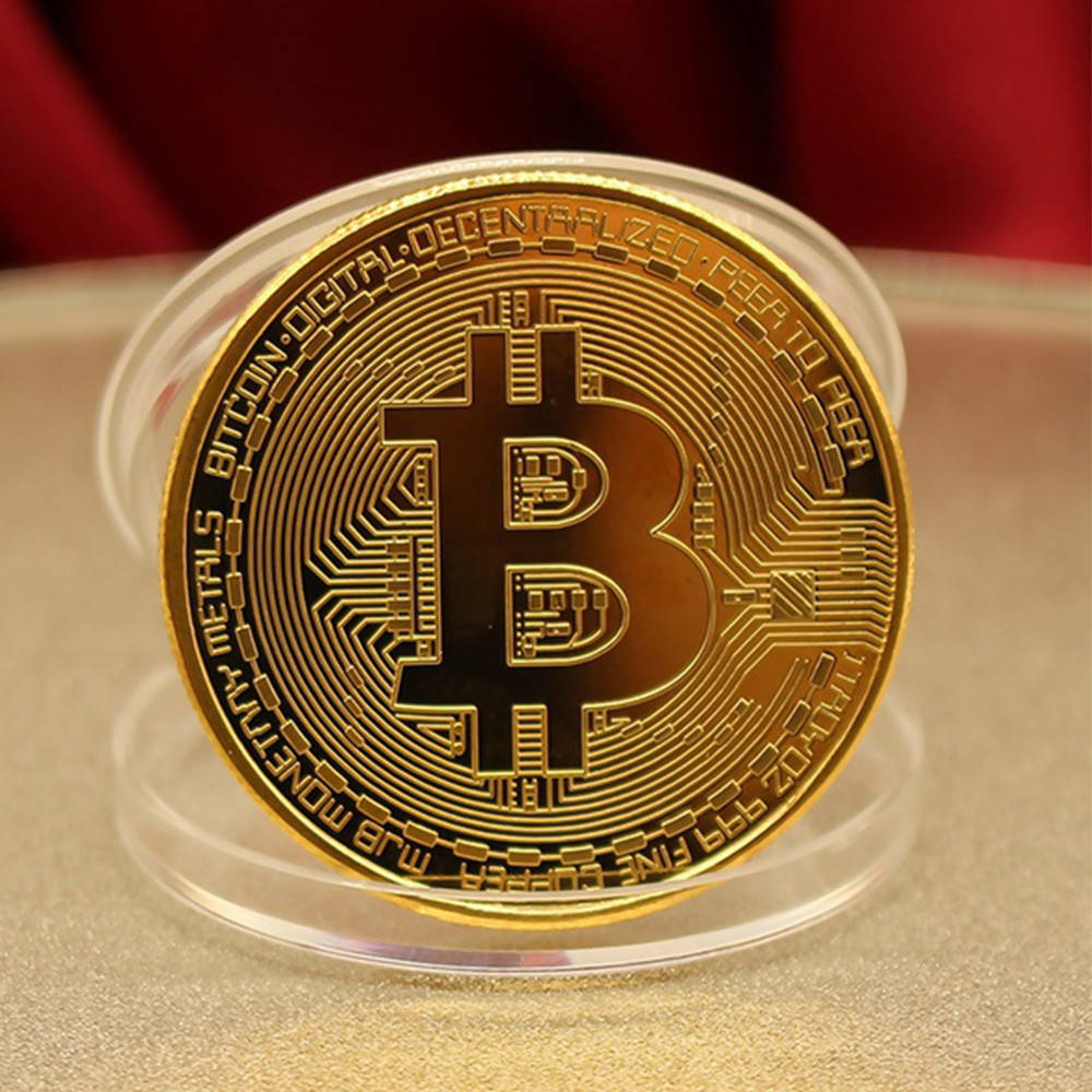 

Сувенирная монета Биткоин (Bitcoin) BTC