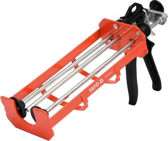 

Пистолет для герметика с двойным картриджем YATO YT-67574 (Польша)