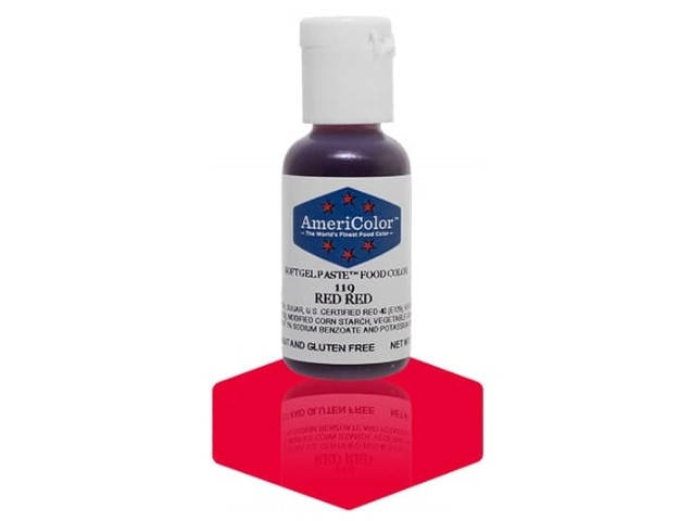 

Краситель гелевый Americolor Красный-Красный (Red red)