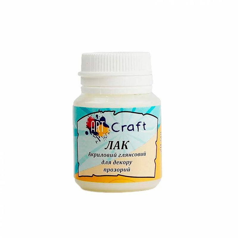 

Лак акриловый глянцевый для декора ArtCraf 20 мл