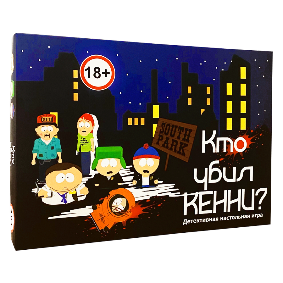 

Настольная игра Flixplay "- Кто убил Кенни"