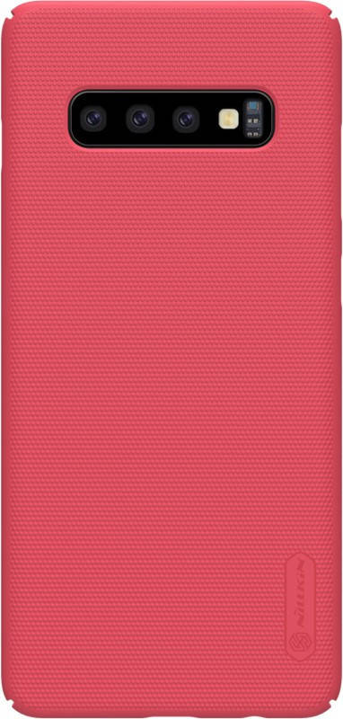 

Чехол-накладка Nillkin Super Frosted Shield Samsung Galaxy S10 G973 Red, Красный