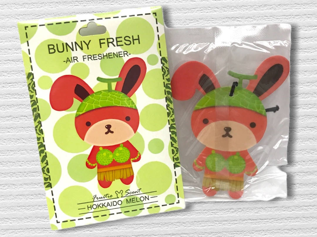 

Ароматизатор в авто / гардероб фруктовый Bunny Fresh "Melon Flavour", дыня