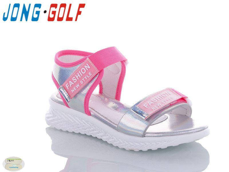 

Красивые летние босоножки для девочек 93038 Jong Golf Размеры 35, 37, Розовый