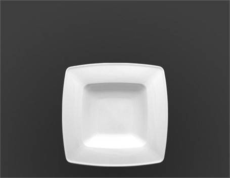 

Тарелка Lubiana Victoria глубокая квадрат фарфоровая 230 мм х 230 мм (2720), Белый