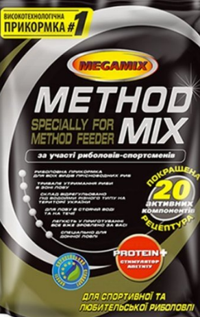 

Прикормка "Method-mix" 900 гр (Megamix)