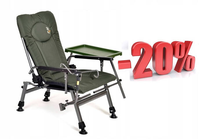 

Кресло карповое Elektrostatyk F5R ST/P столиком и держателем удочки Осень/Зима 2020