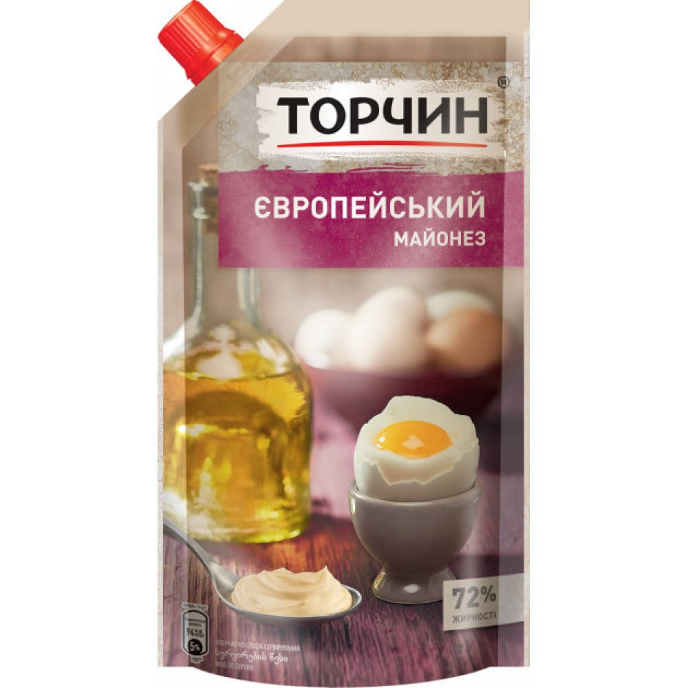 

Майонез Европейский Торчин 300г