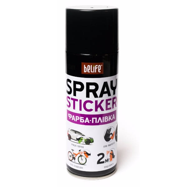 

BeLife SPRAYSTICKER стандарт, 400 мл (черный матовый)