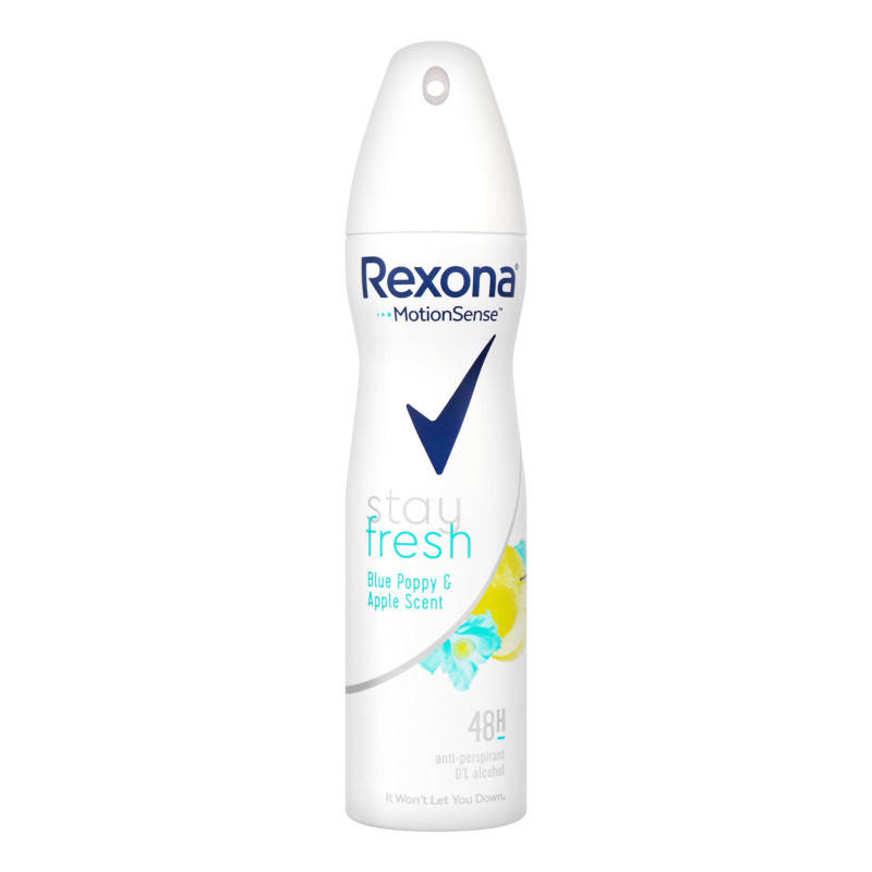 

Антиперспірант Rexona спрей жіночий Блакитний Мак та яблуко 150мл
