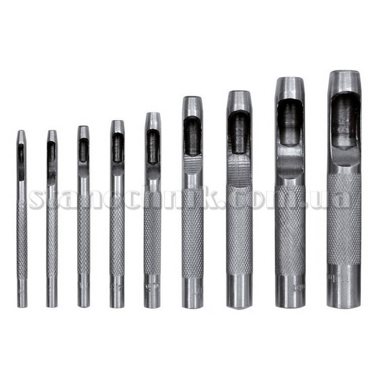 

Пробойники 2,5-10,0 мм YATO YT-3590 (9 шт)