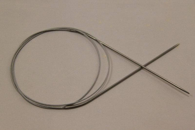 

Спицы вязальные на тросике 60 см (4 мм)