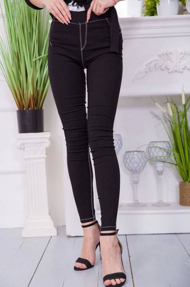 

Лосины женские черные AAA 142750M, Черный