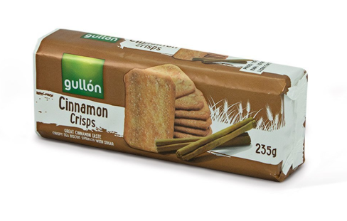 

Печеньe Gullon Cinnamon crips 235 g
