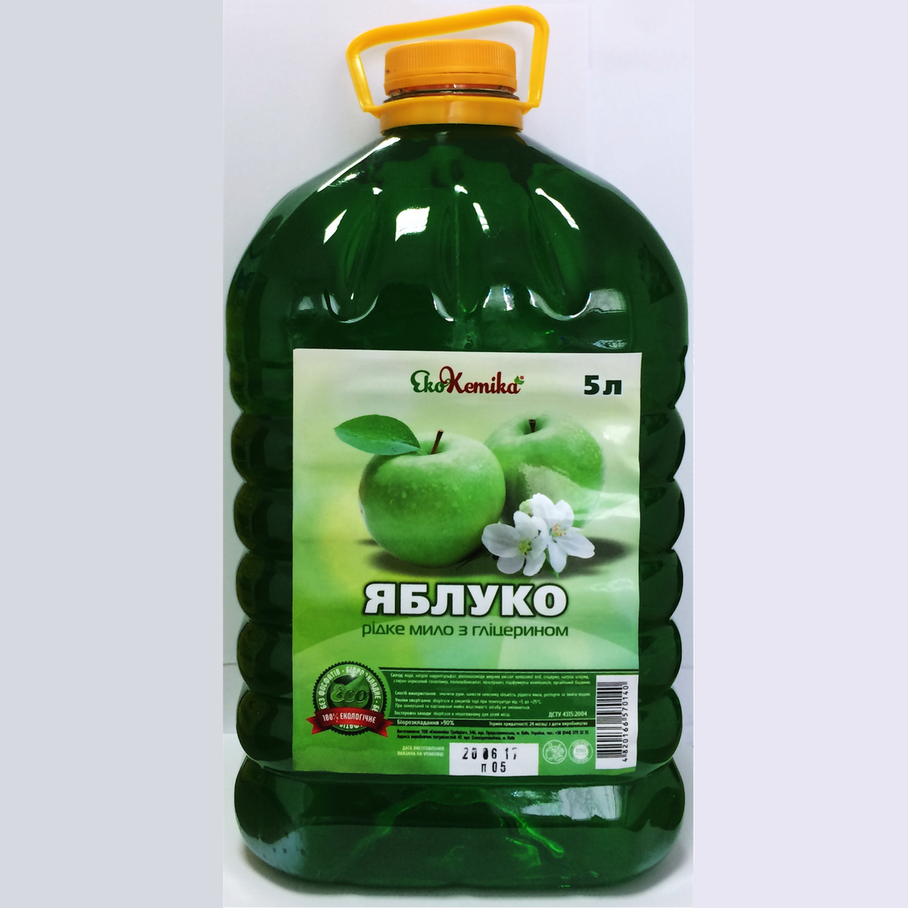 

Жидкое мыло для рук Ekokemika "Яблоко" 5 л