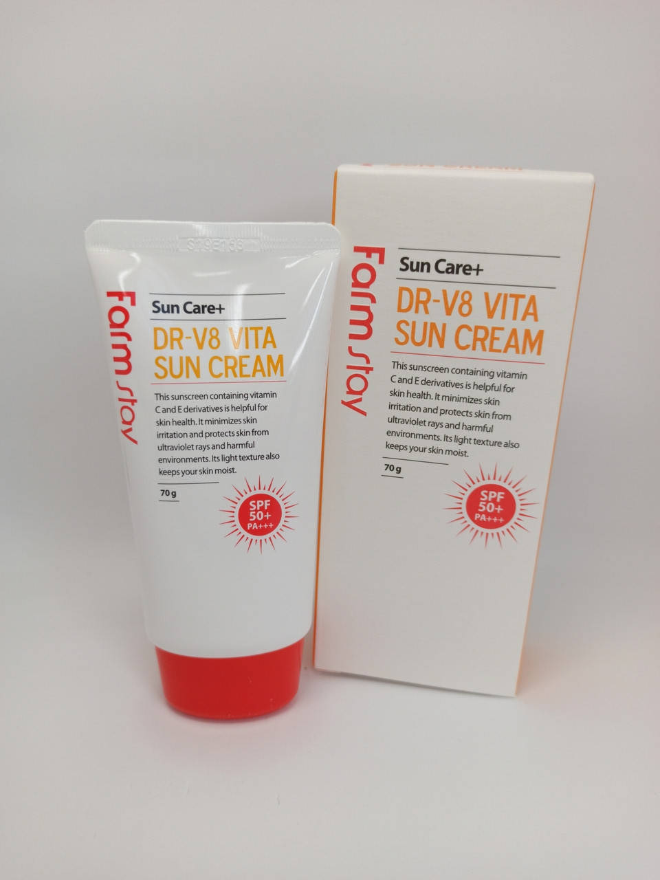

FarmStay Dr-V8 Vita Sun Cream Солнцезащитный крем