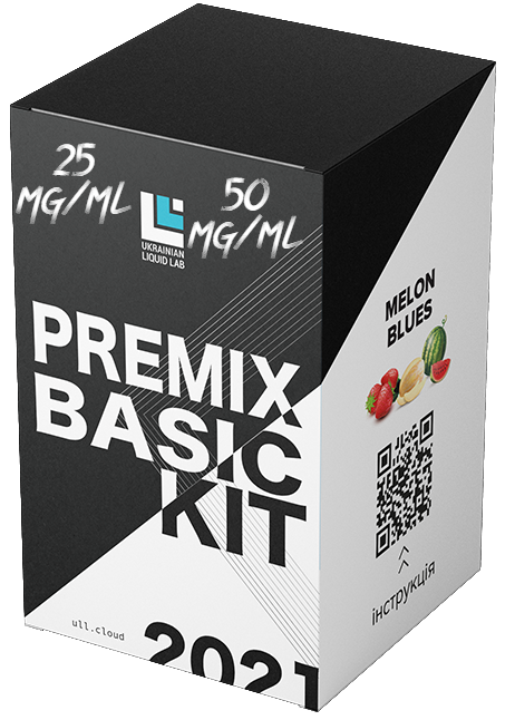 

Premix Basic Kit Melon Blues Salt 30 мл. 50 мг/мл