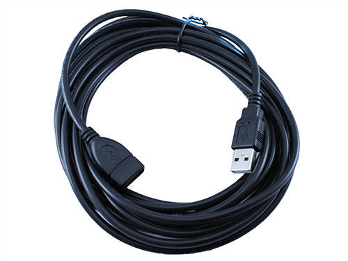 

Удлинитель USB 2.0 кабель AF - AM, 5м черный