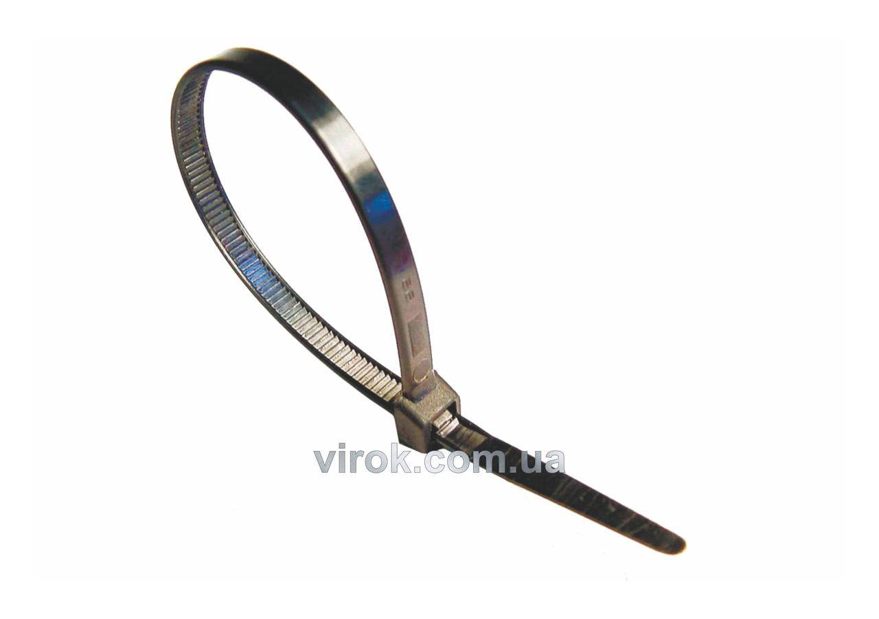 

Хомут стяжной капроновый черный 200 х 3.6 мм 100 шт