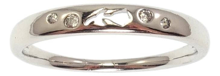 

Кольцо Xuping Родий "Вырезанный цветок с вставками циркония" р.17,18,19,19.5,20