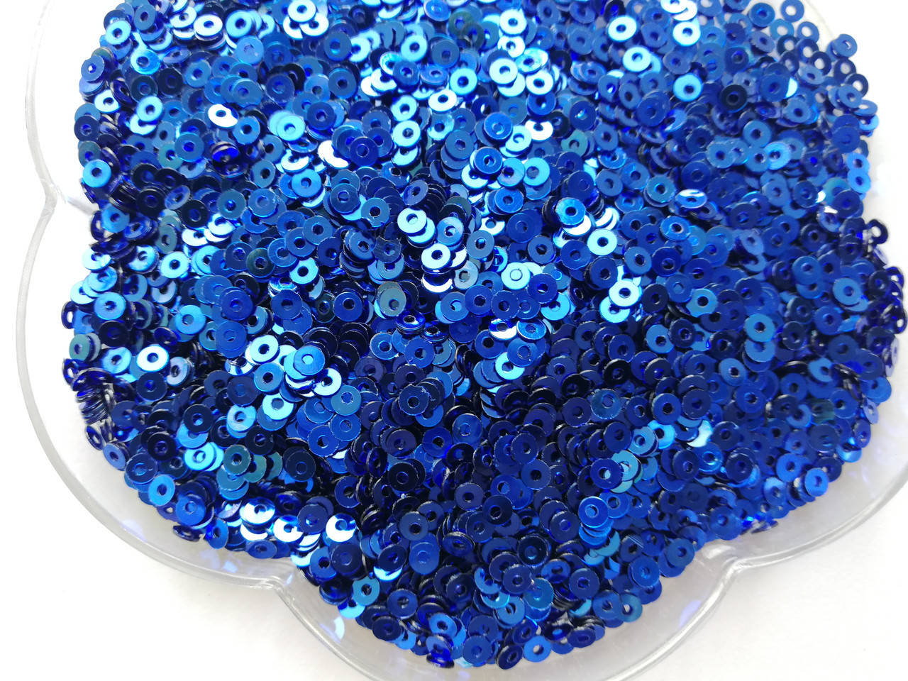 

Паєтки 2,5 мм Синій - 5 г Індія