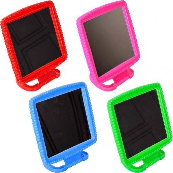 

Зеркало на пластиковой подставке «Квадрат» 14×16 см