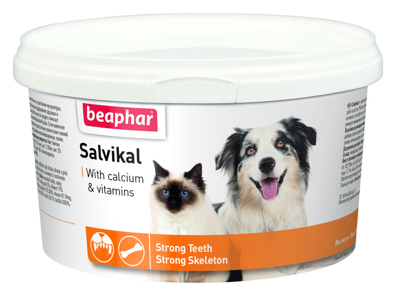 

Beaphar Salvical пищевая добавка для зубов и костей 250г