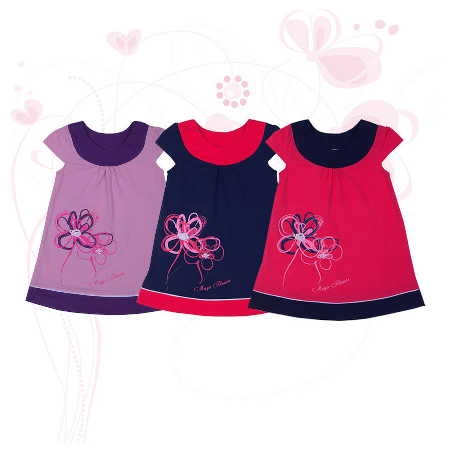 

Платье детское Фламинго, Малиновый