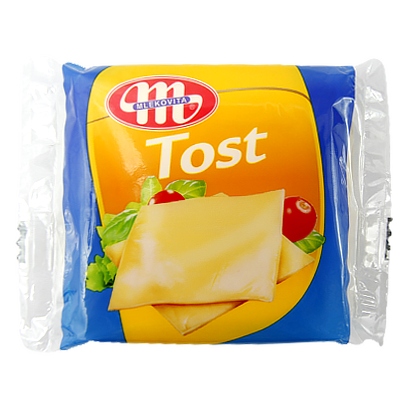 

Сир тостовий Млековіта тост Mlekovita tost 130g 12шт/ящ (Код : 00-00006188)