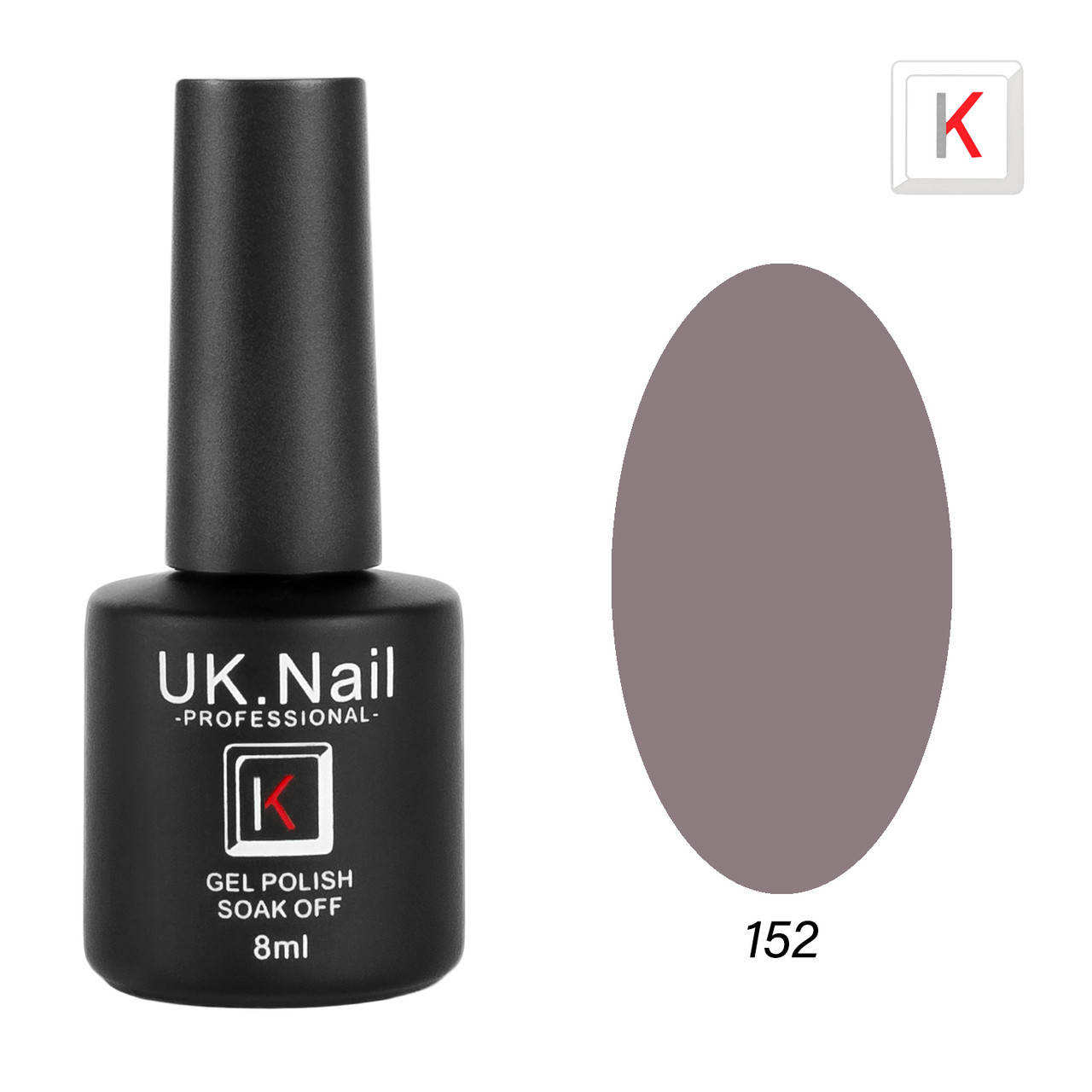 

Гель-лаки UK.Nail 8 мл, №152