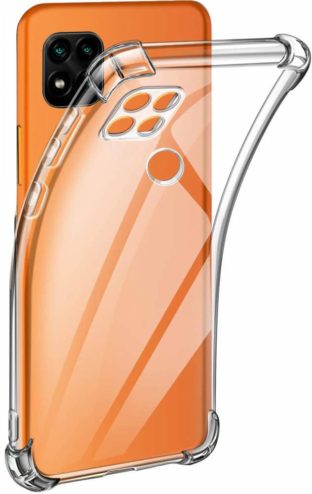 

Прозрачный чехол MultiCam Xiaomi Redmi 9C (усиленный углами)