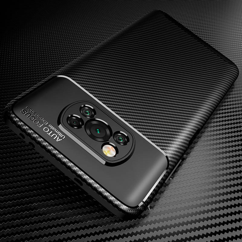 

Защитный силиконовый чехол бампер для Poco X3 NFC \ Pro черный
