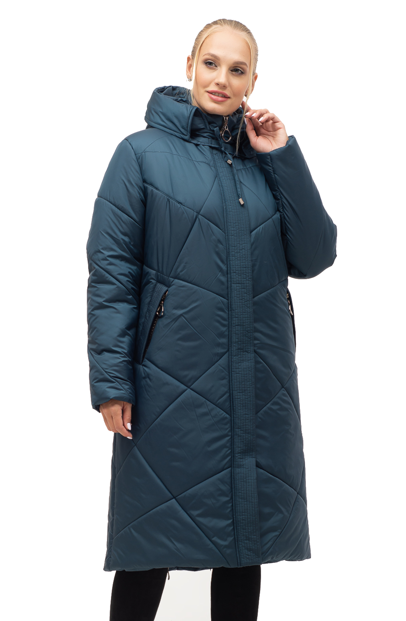 

Стильный пуховик батал Liardi 52- 70