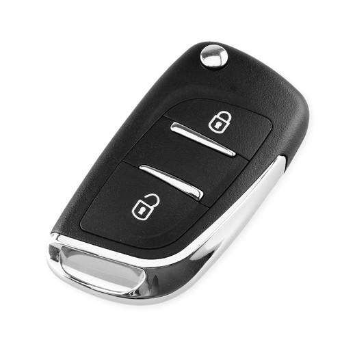 

Выкидной ключ, корпус под чип, 2кн DKT0269, Peugeot, VA2, NEW