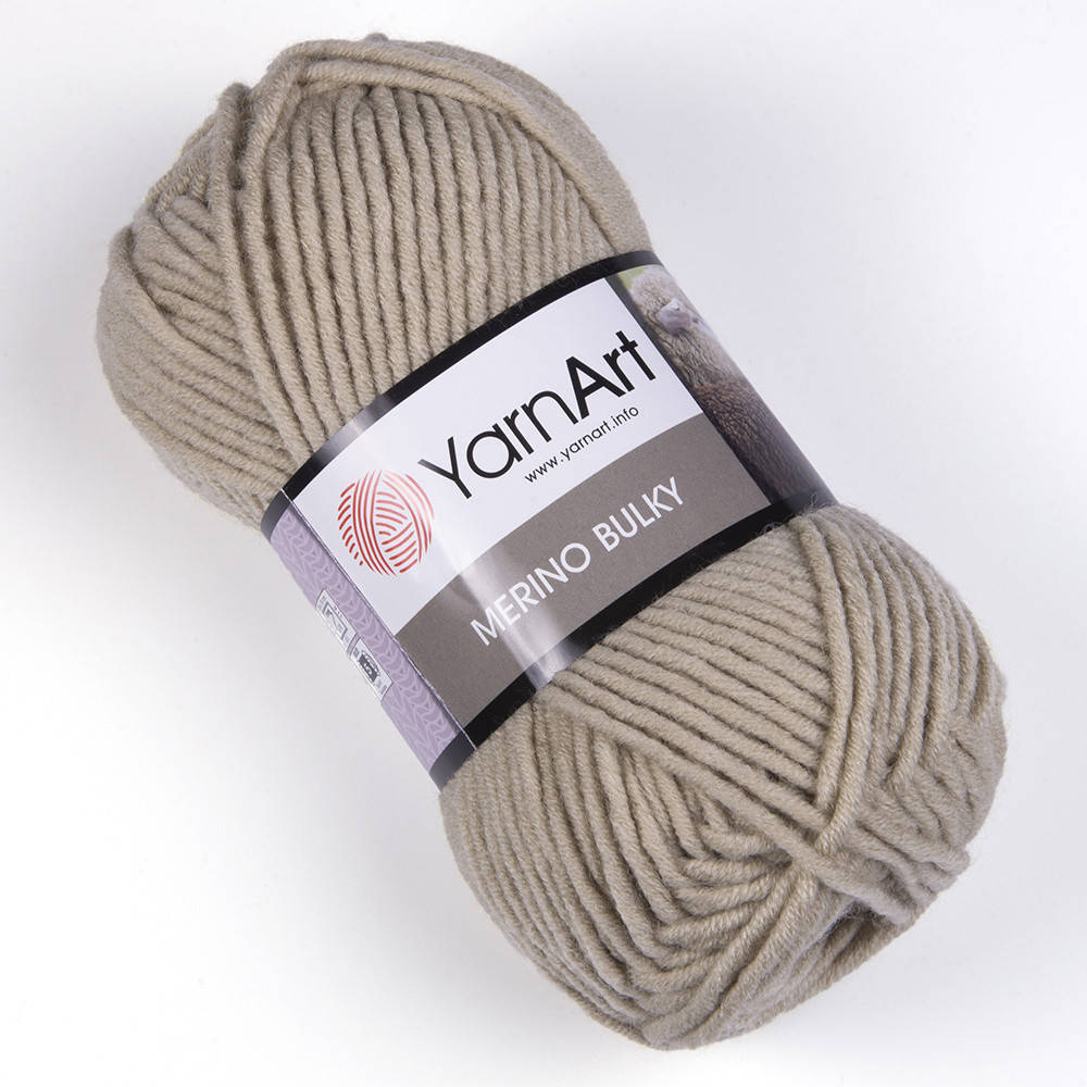

Пряжа YarnArt Merino Bulky 033 беж (Ярнарт Мерино Балки)