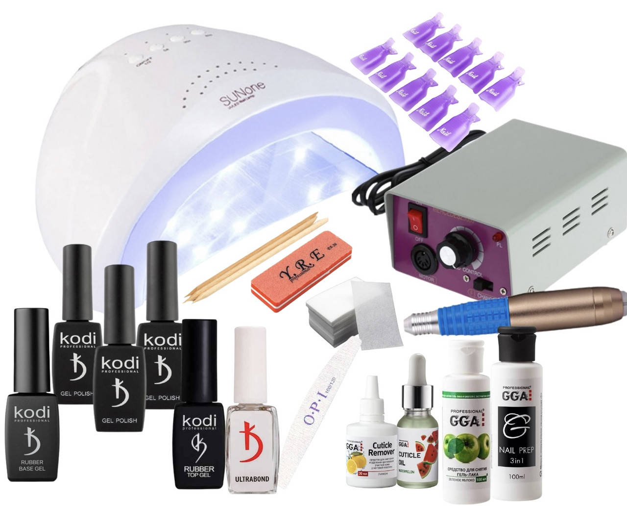 

Стартовый набор Kodi с лампой Sun One и фрезером Lina 25000 об/мин