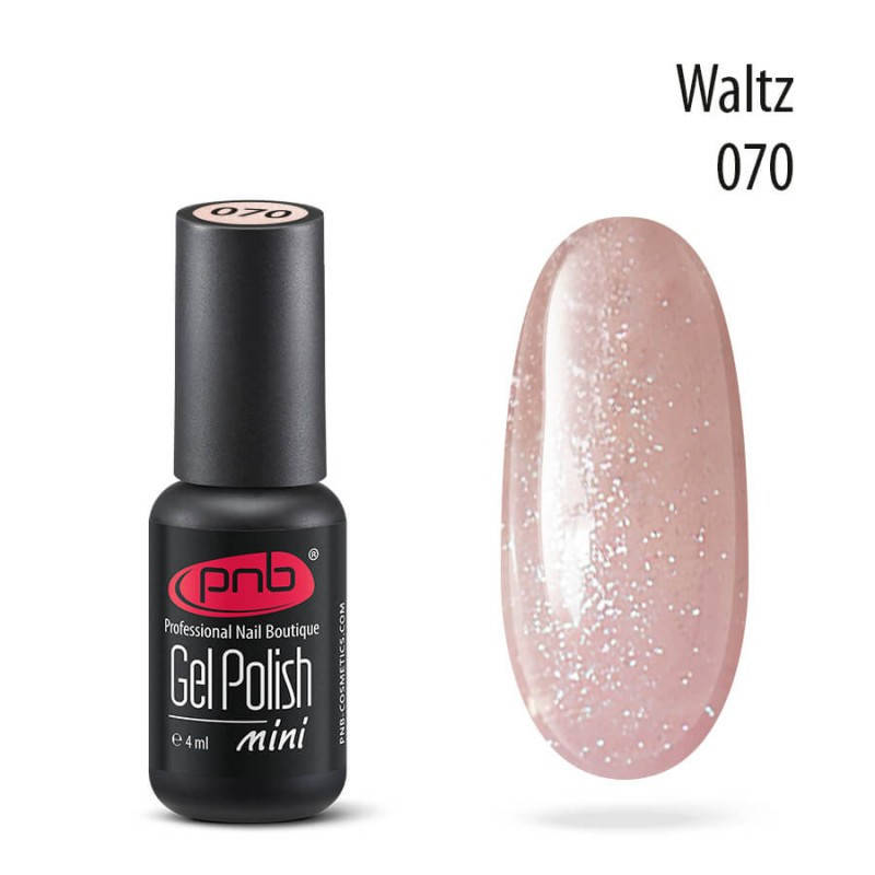 

Гель-лак PNB Gel nail polish mini №070 waltz 4 мл (14995Qu)