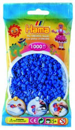 

Термомозаика Hama Набор светло-голубых бусин 1000шт (207-09)