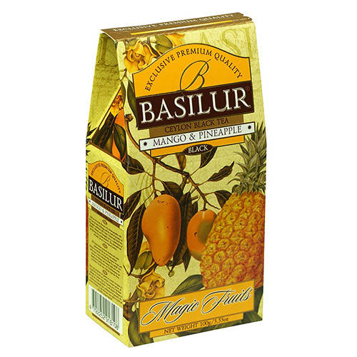 

Чай черный Basilur коллекция Волшебные фрукты Манго и ананас 100г