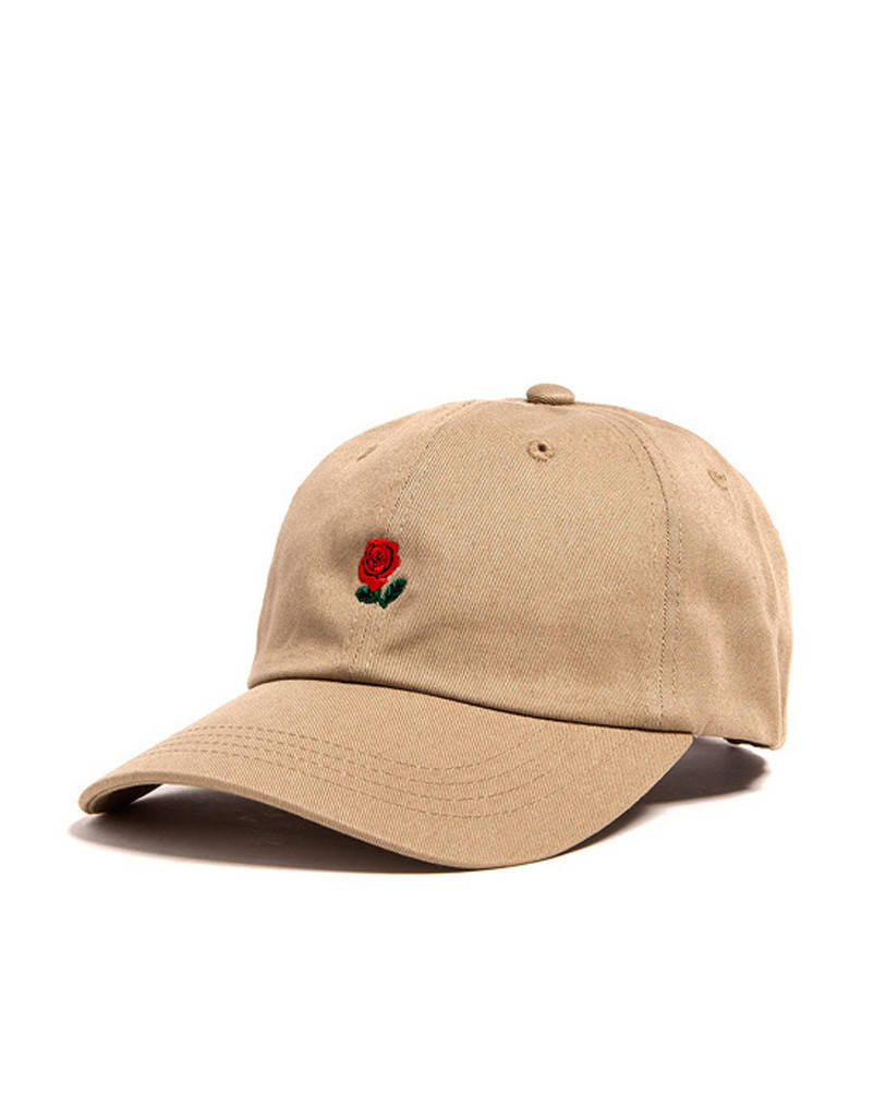 

✔️ Кепка The Hundreds Rose с логотипом мужская женская унисекс бейсболка, Бежевый